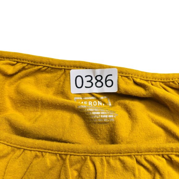 Merona Mustard Yellow Long Sleeve Top - Picture 7 of 7